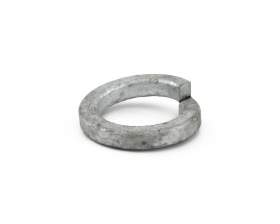 Metric Single Coil Square Section Spring Washers Galvanised DIN 7980