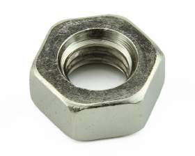 Metric Brass Full Nut Nickel Plated DIN 934