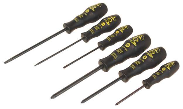 Ck Esd Screwdriver Set PzdTriton Set Of 6 Electro Statically DissipativePt No T4741Esd