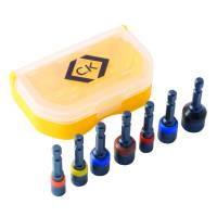 MAGNETIC NUT DRIVER SET 7PC?Â??7MM,8MM,10MM,11MM,13MM?Â??1/4" & 3/8"?Â??T4514