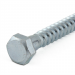 M8 X 40 Hex Coach Screw Zinc  Din 571