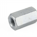 Zinc Studding Connector M12 X 36 Mild Steel Grd 4.6  Din 6334 19.00Mm A/F