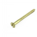 Csk Slot W/Screw Brass 6X1/2Bs1210