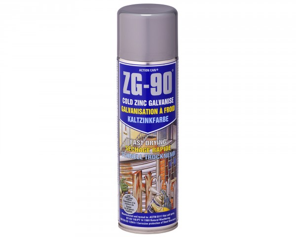 ZG-90 ZINC GALVANISING SPRAY 500ML AEROSOL BRIGHT - Fasteners Fixings ...